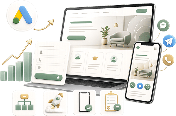 Створення сайту під Google Ads Сайт під рекламу